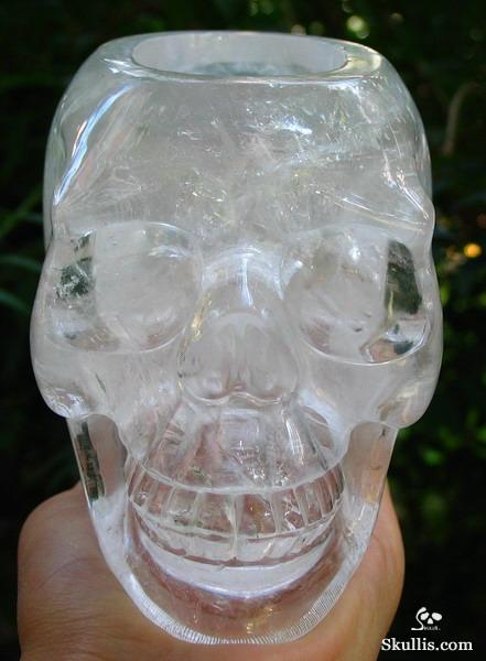 Quartz Rock Crystal Crystal Hollow Skull