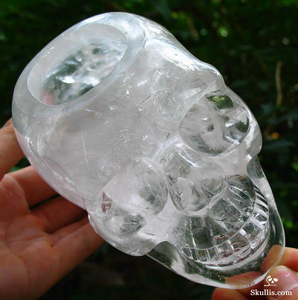 Quartz Rock Crystal Crystal Hollow Skull