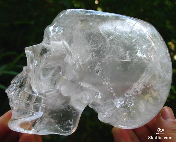 Quartz Rock Crystal Crystal Hollow Skull