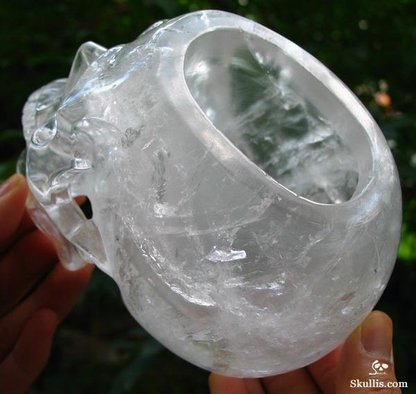 Quartz Rock Crystal Crystal Hollow Skull