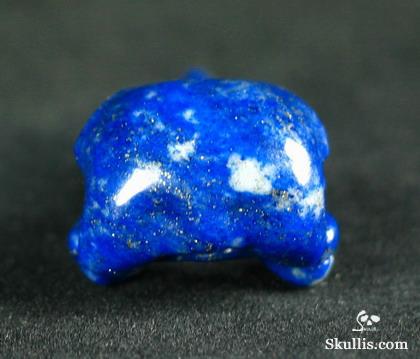 Lapis Lazuli Crystal Raven/Crow Skull