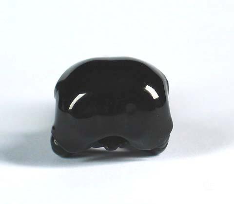 Black Obsidian Crystal Raven/Crow Skull