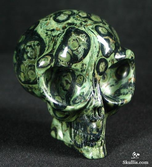 Kambaba Jasper Crystal Alen Skull