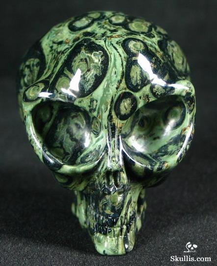 Kambaba Jasper Crystal Alen Skull
