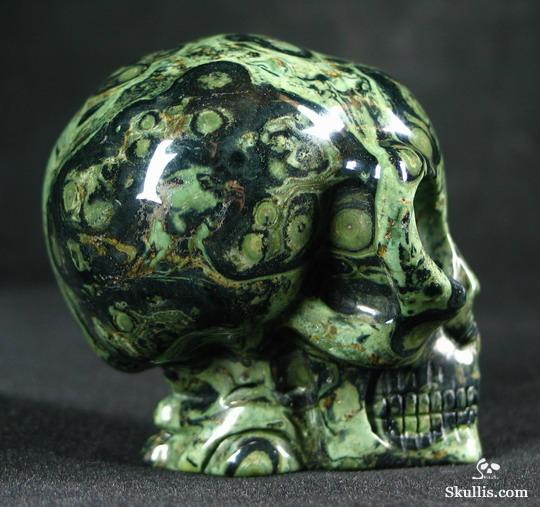 Kambaba Jasper Crystal Alen Skull