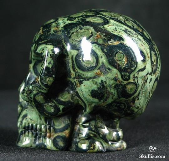 Kambaba Jasper Crystal Alen Skull
