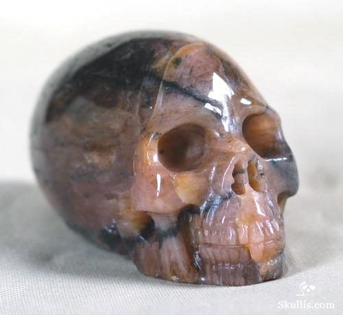 Chiastolite Crystal Skull