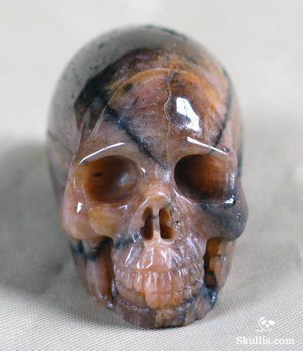 Chiastolite Crystal Skull
