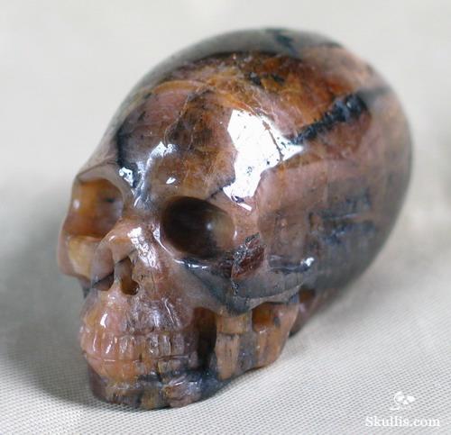 Chiastolite Crystal Skull