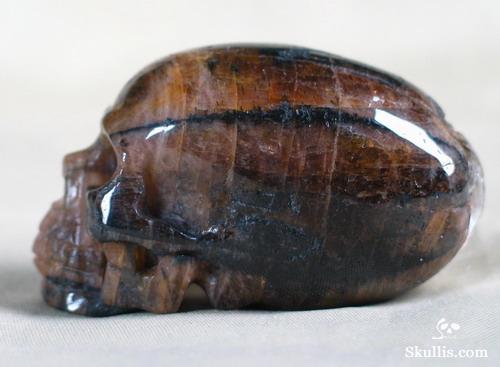 Chiastolite Crystal Skull