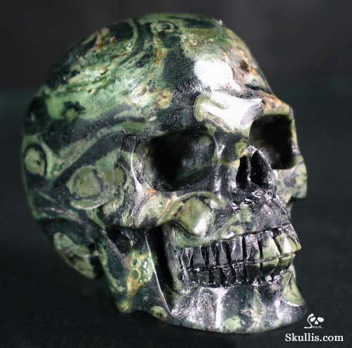 Kambaba Jasper Crystal Skull