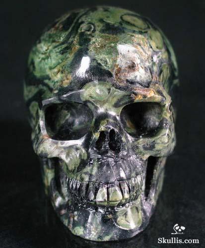 Kambaba Jasper Crystal Skull