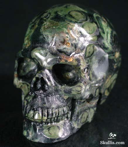Kambaba Jasper Crystal Skull