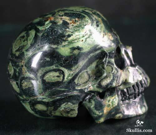 Kambaba Jasper Crystal Skull