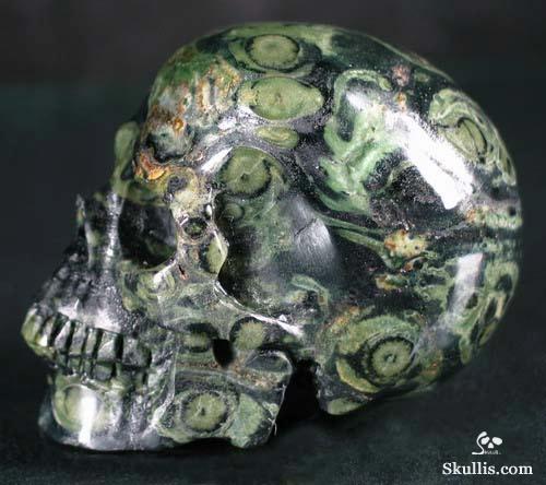 Kambaba Jasper Crystal Skull