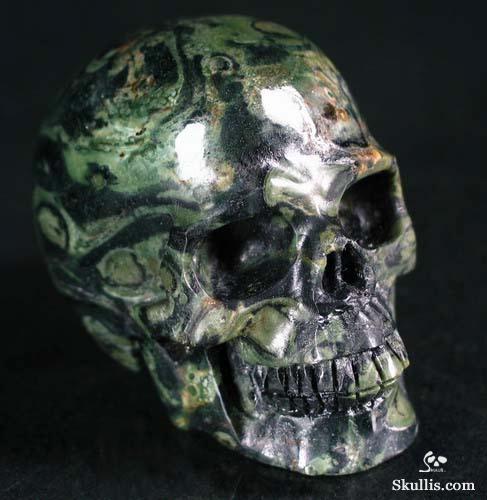 Kambaba Jasper Crystal Skull