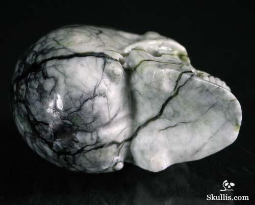 Chinese Picasso Jasper Crystal Skull
