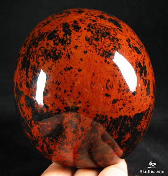 Mexican Mahogany Obsidian Crystal Skull