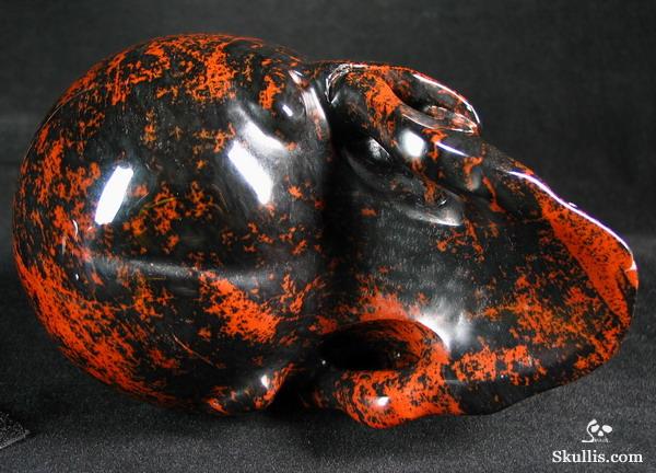 Mexican Mahogany Obsidian Crystal Skull