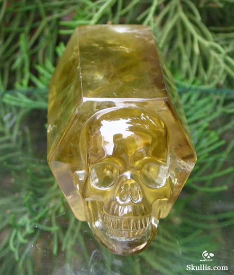 Citrine Crystal Skulls