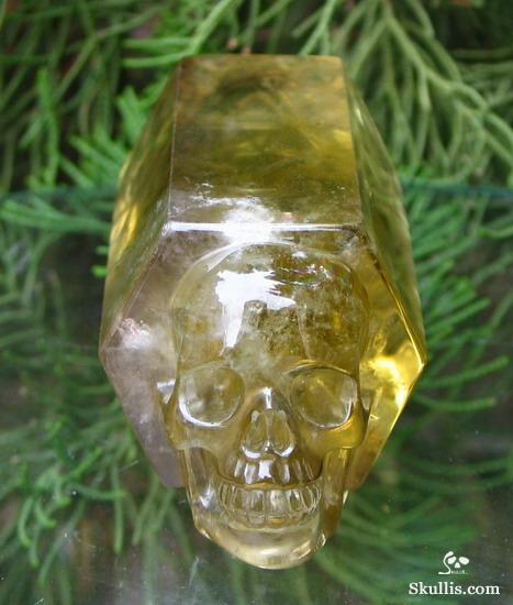 Citrine Crystal Skulls