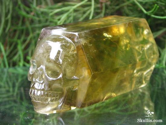 Citrine Crystal Skulls