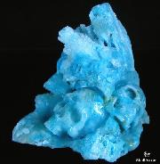 Showy 4.1" Blue Aragonite Druse Carved Crystal Skulls