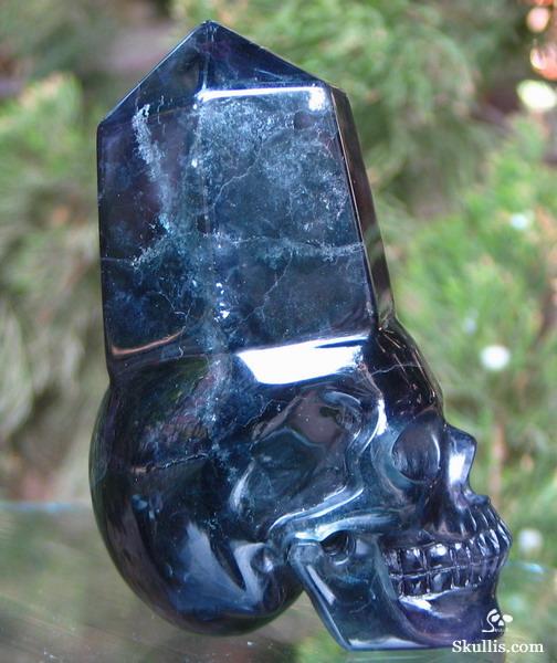 Fluorite Crystal Skull