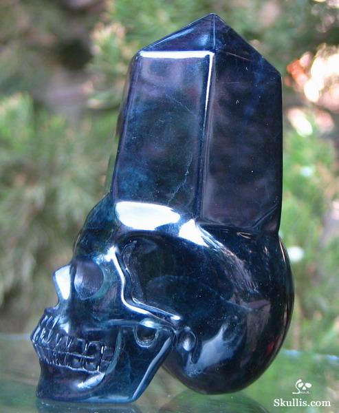 Fluorite Crystal Skull