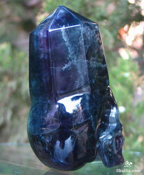 Fluorite Crystal Skull