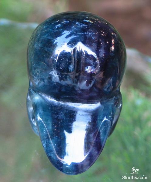 Fluorite Crystal Skull