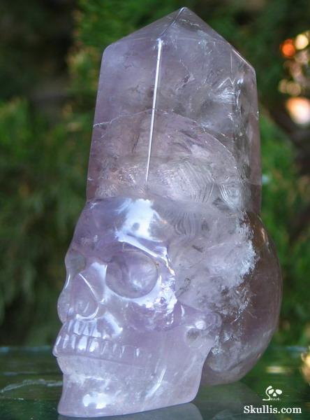 Amethyst Crystal Skull