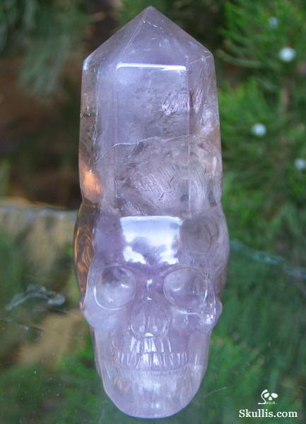 Amethyst Crystal Skull
