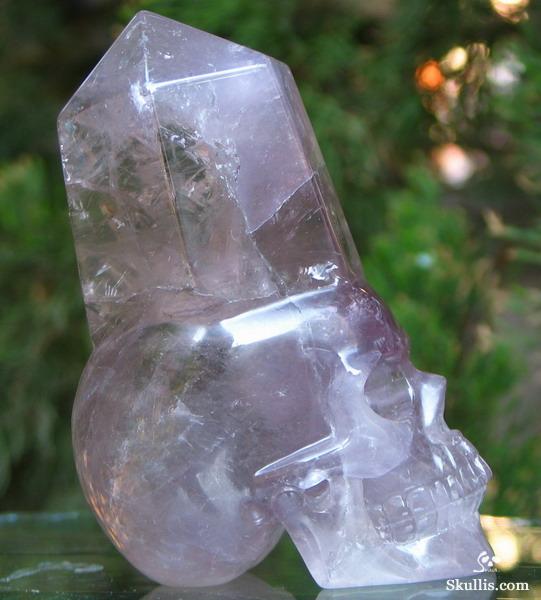 Amethyst Crystal Skull