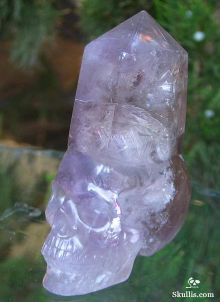 Amethyst Crystal Skull