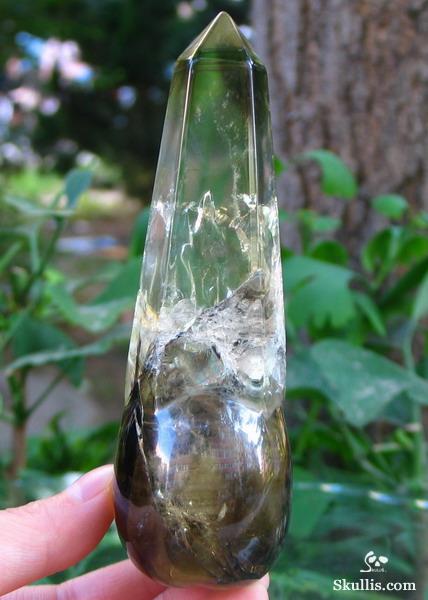 Citrine Crystal Skull