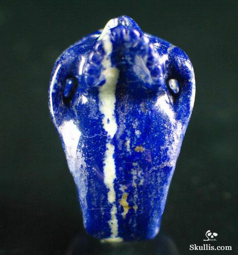Lapis Lazuli Skull Ring