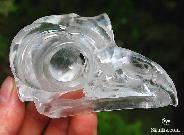 Lifesized/lifesize 3.3" Quartz Rock Crystal Carved Crystal Skull