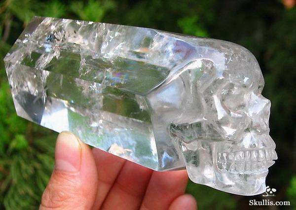 Quartz Rock Cryst Crystal Skull