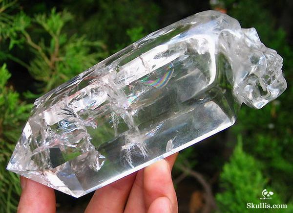 Quartz Rock Cryst Crystal Skull