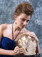 TITAN 11.4" Smokey Quartz Rock Crystal Carved Crystal Skull, Super Realistic