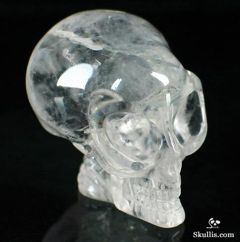 Clear Quartz Rock Crystal Crystal Alien Skull