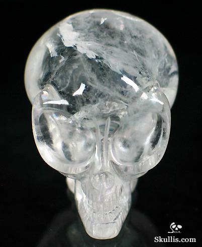 Clear Quartz Rock Crystal Crystal Alien Skull