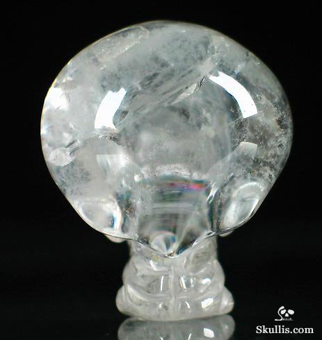 Clear Quartz Rock Crystal Crystal Alien Skull