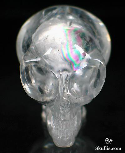 Clear Quartz Rock Crystal Crystal Alien Skull