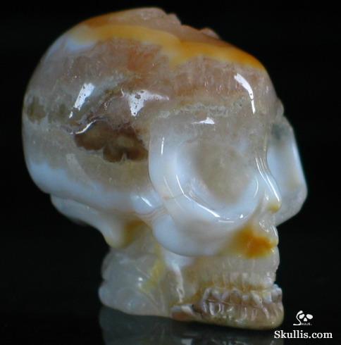 Ocean Jasper Crystal Alien Skull
