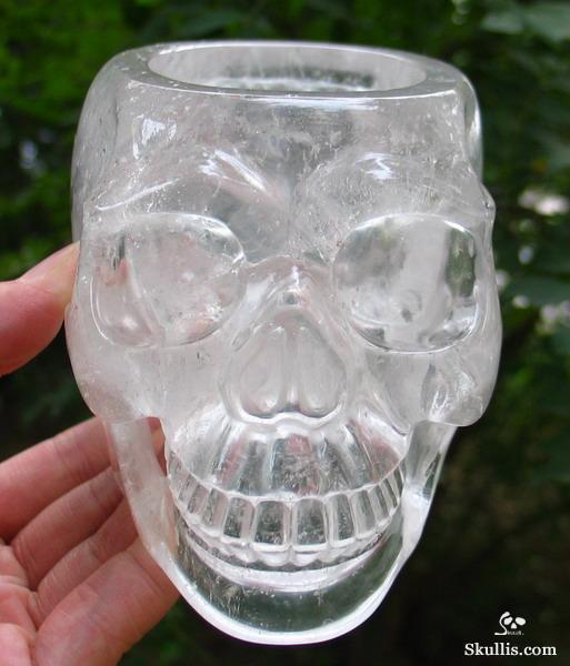 Quartz Rock Crystal Crystal Hollow Skull