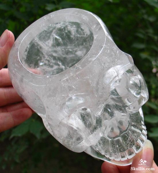 Quartz Rock Crystal Crystal Hollow Skull