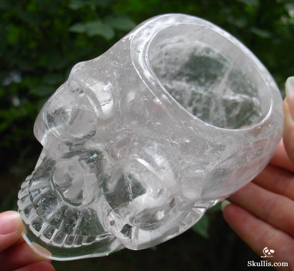 Quartz Rock Crystal Crystal Hollow Skull