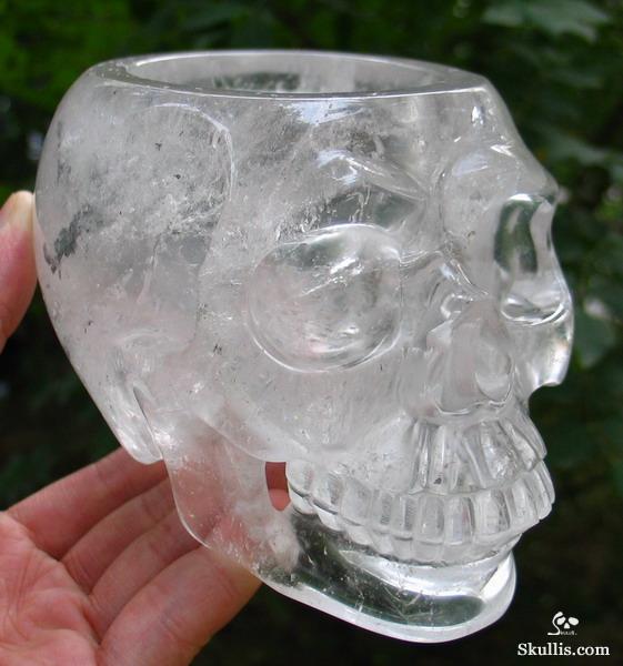 Quartz Rock Crystal Crystal Hollow Skull